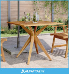 Vrtni stol četvrtasti 85x85x75 cm od masivnog bagremovog drva - NOVO