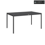 Vrtni stol, vanjski stol, otporan na vremenske uvjete, aluminij, 145 x