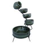 Zelene vodene fontane s 4 razine za prelijevanje