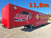 Fankhauser FA-1398 - car transport semi-trailer 11,8 m + Winch+hydraul