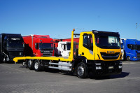 IVECO STRALIS / 360 / E 6 / ACC / 6 X 2 / LAWETA / DŁ. 9,4 M / ŁAD. 12