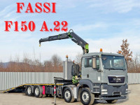 MAN TGS 35.360 / FASSI kran / 8x2 / TOP / šlep auto