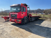 MAN 18•284, vučna služba s kranom