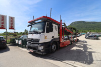 Mercedes Actros 1843 Kassbohrer Metago Autotransporter