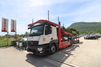 Mercedes Actros 1843 Kassbohrer Metago Autotransporter