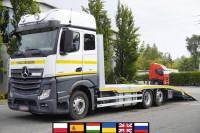 Mercedes-Benz Actros 2540 6×2 / 50 tho km! / NEW 7,8 m tow truck GALVA