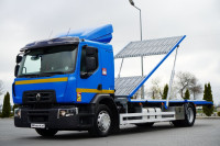 Renault D WIDE 380 DE11 / 4X2 / LAWETA 8 M / AUTOTRANSPORTER /  PODEST