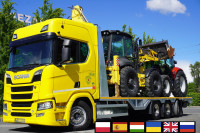 Scania R650 V8 8×4/4 / NEW galvanized Tow truck 955 cm / Retarder / st