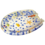 Wc sjedalo mdf s obojenim motivom - more