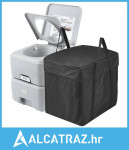 Prijenosni WC s ispiranjem, putni, kamperski, 20,1 l, toaletni WC s to