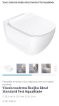 Viseća WC školjka + soft close WC daska Ideal Standard Tesi AquaBlade