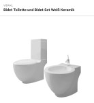 WC sa kotlić i Bidej bijela keramika orginal zapakovana. 2 x U ponudi