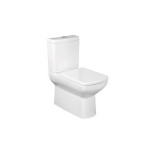 Wc monoblok s poklopcom, bijeli