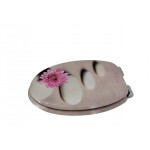 Wc sjedalo mdf - obojeno s mekim zatvaranjem i cvjetnim motivom