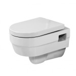 Wc školjka od jade-a, uključujući bijelo wc sjedalo