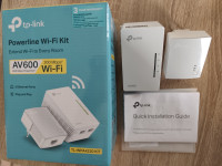 TP-Link TL-WPA4220KIT Powerline LAN/Wifi adapter 300mbps