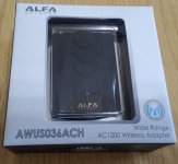 Alfa AWUS036ACH v2 AC1200 Ultra Wide range WiFi USB 3.0 Adapter