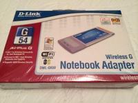 Wireless G Notebook Adapter AirPlusG DWL-G630 Novo