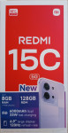 Xiaomi Redmi 15C 5G  8/128GB - novo , neotvoreno sa računom,2g gar.