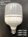 LED žarulje E27 - 30W / 40W / 50W