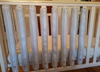 Zaštitne navlake Dada&Rocco za dječji krevetić, svijetlo plava boja