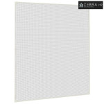 Magnetski prozorski zaslon protiv insekata bijeli 130x150 cm - Bijela