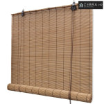 Roleta od bambusa 140 x 220 cm smeđa - Smeđa 140 x 220 cm
