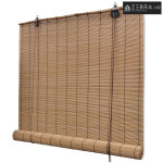 Roleta od bambusa 150 x 160 cm smeđa - Smeđa 150 x 160 cm