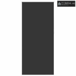 Rolo zavjesa za zamračivanje 124,4 x 230 cm Širina tkanine 120 cm crna