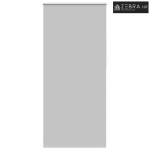 Rolo zavjesa za zamračivanje 124,4 x 230 cm Širina tkanine 120 cm siva