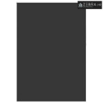 Rolo zavjesa za zamračivanje 144,4 x 230 cm Širina tkanine 140 cm crna
