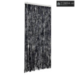 Zavjesa protiv muha - Zastor protiv insekata antracit 100 x 220 cm šen