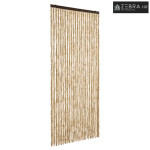 Zavjesa protiv muha - Zastor protiv insekata bež 100 x 220 cm šenil -