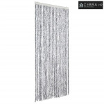 Zavjesa protiv muha - Zastor protiv insekata sivo-bijeli 100 x 220 cm