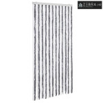Zavjesa protiv muha - Zastor protiv insekata sivo-bijeli 100 x 220 cm