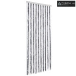 Zavjesa protiv muha - Zastor protiv insekata sivo-bijeli 90 x 200 cm š