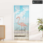 Zavjesa za vrata protiv muha višebojna 200 x 90 cm Bambus - 90 x 200 c