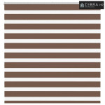Zebraste zavjese - Zavjesa zebra 150x150 cm širina tkanine 145,9 cm po