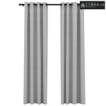 Zavjese za zamračivanje s prstenima 2 kom sive 140 x 225 cm - Siva 140