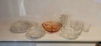 Kristalne zdjele - mali vrć - vaza - novo i korišteno - Kristal