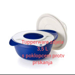 Tupperware zdjela 3 L + poklopac protiv prskanja