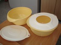 tupperware zdjela 3,5 lt žuta moderna plavuša sa cjedilom-sniženo