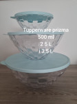 Tupperware zdjela prizma  set( 3,5L i 2,5 L i  1x500 ml)