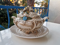 Velika ukrasna porculanska zdjela