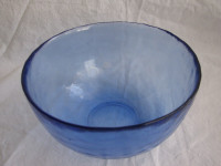 Zdjela Modro-Plavo deblje staklo. SAND-2