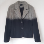 Crno sivi zimski sako kaput Taifun novo 40