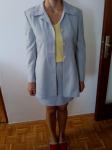 Sivi komplet-suknja i sako - 8€