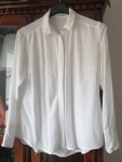 Bijela bluza od viskoze