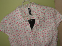 CVJETNA PAMUČNA KOŠULJA VEL. L - NOVO S ETIKETOM