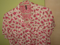 CVJETNA PAMUČNA KOŠULJA VEL. L - NOVO